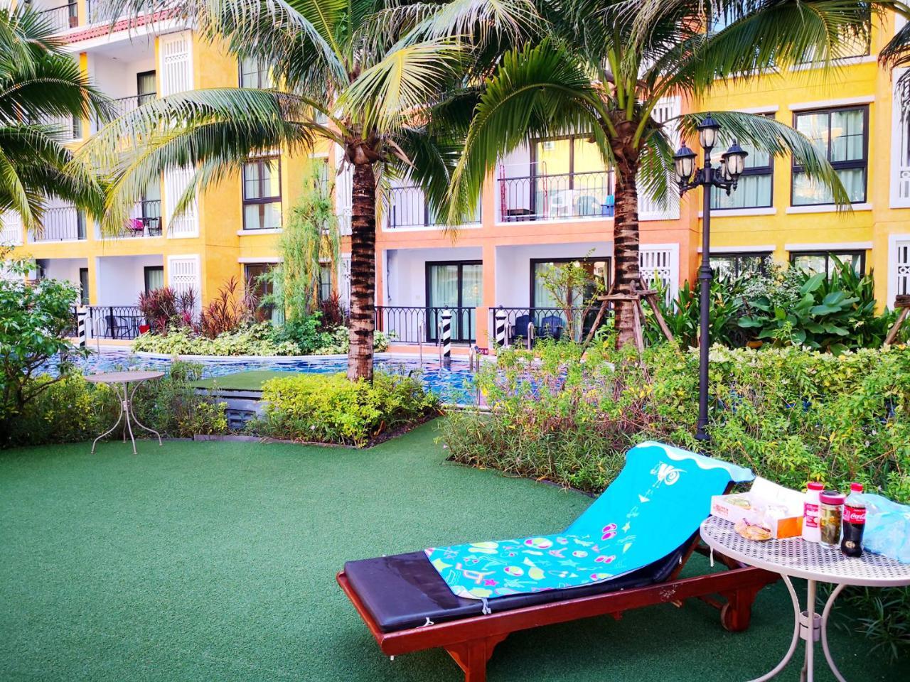 Venetian Poseidon Pool Hotel Pantai Jomtien Bagian luar foto