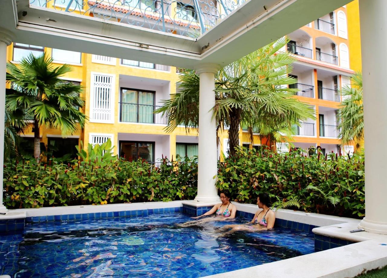 Venetian Poseidon Pool Hotel Pantai Jomtien Bagian luar foto
